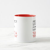 Productiviteitsniveau laadfout Grappig werk offert Mok (Midden)