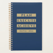 Productiviteitsplanner 2026 | Plan. Uitvoeren. Ber Planner (Voorkant)