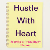 Productiviteitsplanner – Custom 2025 Organizer (Voorkant)