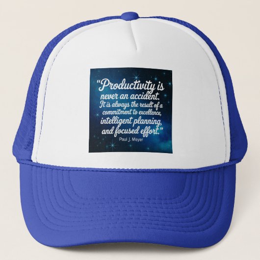 Productiviteitsquote Paul J. Meyer Pet (Voorkant)