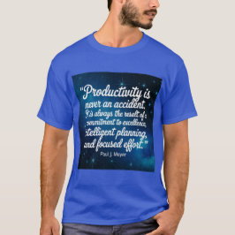 Productiviteitsquote Paul Meyer T-shirt