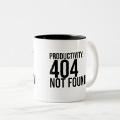 PRODUCTIVITY: 404 NOT FOUND TWEEKLEURIGE KOFFIEMOK (Voorkant rechts)