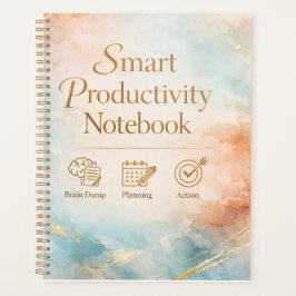 Productivity Notebook Planning & Action Journal Planner