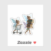 Productivity Sprites: Schattigee Planner-Stickers  Sticker (Vel)