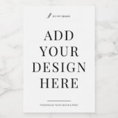 Productlabel afdrukken 3x2" Waterdichte stickers (Enkel label)