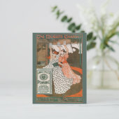  productlabel Art Pearline Modern Cleanser Briefkaart (Staand voorkant)