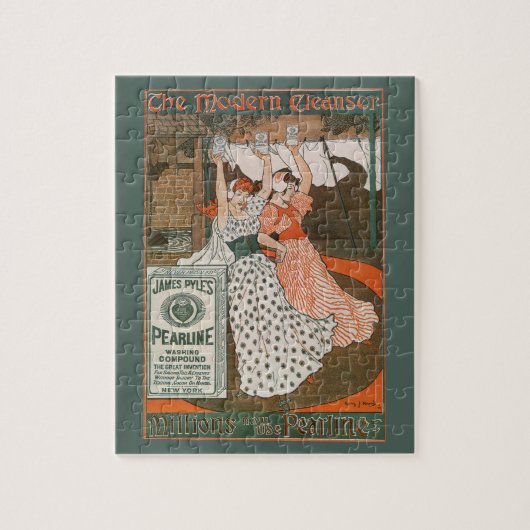 productlabel Art Pearline Modern Cleanser Legpuzzel (Verticaal)