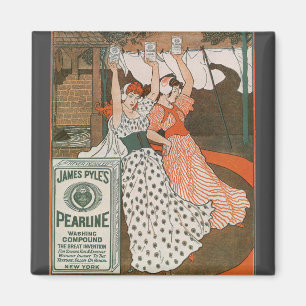  productlabel Art Pearline Modern Cleanser Magneet