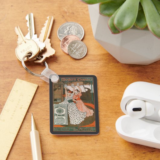 productlabel Art Pearline Modern Cleanser Sleutelhanger (Bureau)