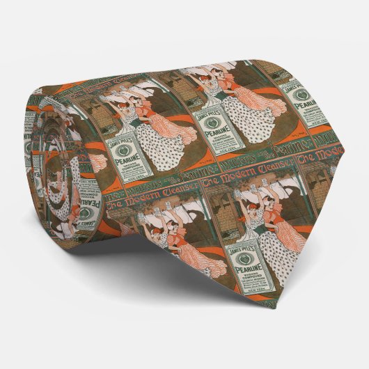  productlabel Art Pearline Modern Cleanser Stropdas (Opgerold)