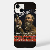 productlabel, Ayer's Sarsaparilla-Drink Case-Mate iPhone Case (Achterkant)
