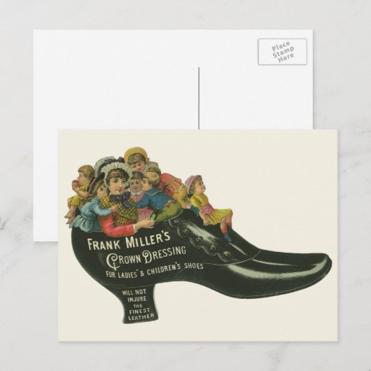 productlabel, Frank Miller's graafmachine Pools Briefkaart (Voorkant / Achterkant)