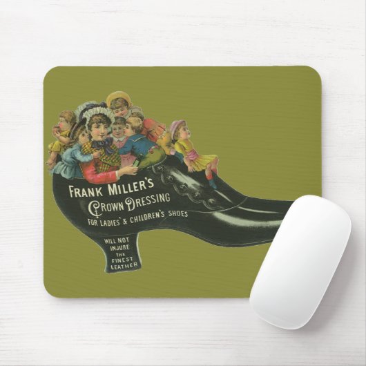  productlabel, Frank Miller's graafmachine Pools Muismat (Met muis)