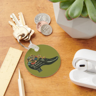  productlabel, Frank Miller's graafmachine Pools Sleutelhanger