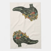 productlabel, Frank Miller's graafmachine Pools Theedoek (Verticaal)