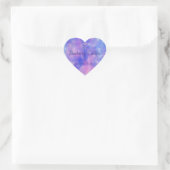 Productlabel holografische lip-scrub hart sticker (Tas)