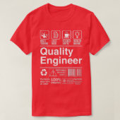 Productlabel Kwaliteitstechnicus T-shirt (Design voorkant)