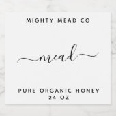 Productlabel Likeurfles Etiket (Enkel label)