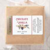 Productlabel Moderne vakantie typografie Etiket (Insitu)