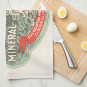  productlabel, pijnbergmineraalwater theedoek (Quarter Fold)