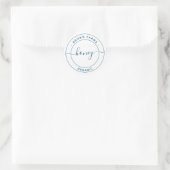 Productlabel Ronde Sticker (Tas)