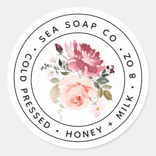 Productlabel Ronde Sticker (Voorkant)