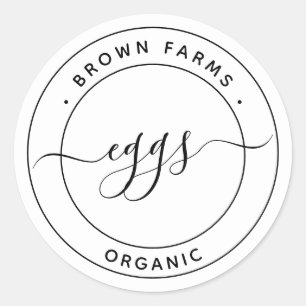 Productlabel Ronde Sticker