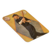 productlabelkunst, Boston Garter voor sokken Magneet (Rechterzijde)