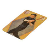 productlabelkunst, Boston Garter voor sokken Magneet (Linkerzijde)