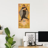  productlabelkunst, Boston Garter voor sokken Poster (Thuiskantoor)