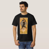  productlabelkunst, Boston Garter voor sokken T-shirt (Voorkant volledig)