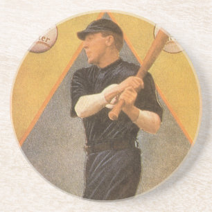  productlabelkunst, Boston Garter voor sokken Zandsteen Onderzetter