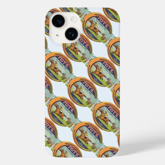  productlabelkunst, Tas Sportman's Tonic Case-Mate iPhone Case (Achterkant)