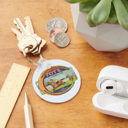  productlabelkunst, Tas Sportman's Tonic Sleutelhanger (Bureau)