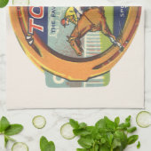  productlabelkunst, Tas Sportman's Tonic Theedoek (Gevouwen)