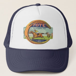  productlabelkunst, Tas Sportman's Tonic Trucker Pet