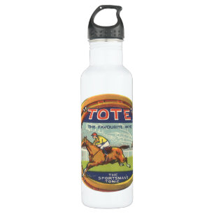 productlabelkunst, Tas Sportman's Tonic Waterfles