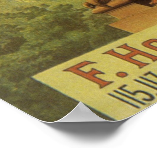  productlabelkunst, Tropische bier Gladiator Poster (Hoek)