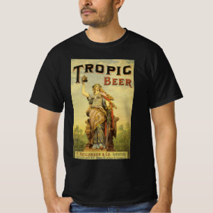 productlabelkunst, Tropische bier Gladiator T-shirt