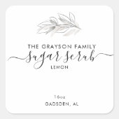 Productlabels Vierkante Sticker (Voorkant)