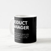 Productmanager Inspirerend werkdefinitie Koffiemok (Voorkant links)