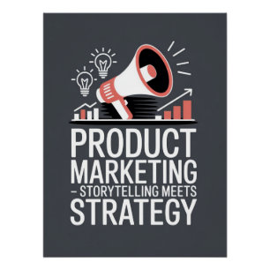 Productmarketing – Bold Strategy Perfect Poster