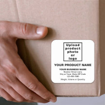 Productnaam, Foto en Minimale teksten op wit