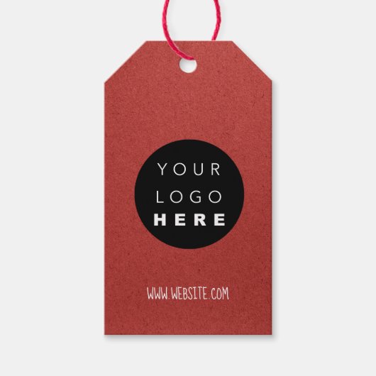 Productomschrijving bedrijf Logo, Verenigde Staten Cadeaulabel (Voorkant)