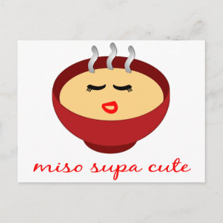 Productontwerp van Miso Supa Cute Dames/meisjes Briefkaart