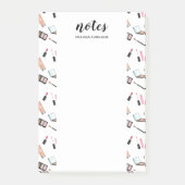 Productpatroon en aangepaste titel en naam maken post-it® notes (Voorkant)