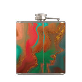 Productpatroonabstract. Heupfles (Achterkant)