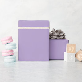 Productvoorbeeld met een lavendelpaarse kleur cadeaupapier