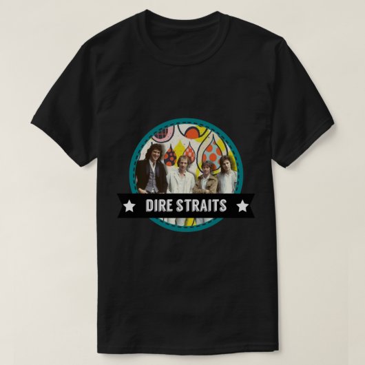 Produits dérivés Dire-Straits essentie T-shirt (Design voorkant)