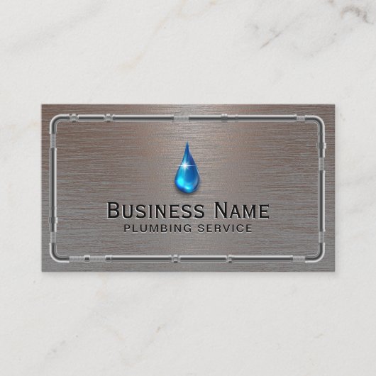 Produpatie van elektrische buizen visitekaartje (Voorkant)